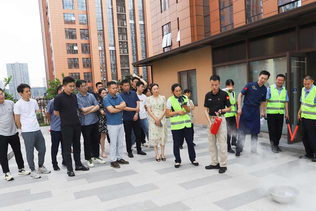 重庆林投公司开展消防安全培训及应急演练活动