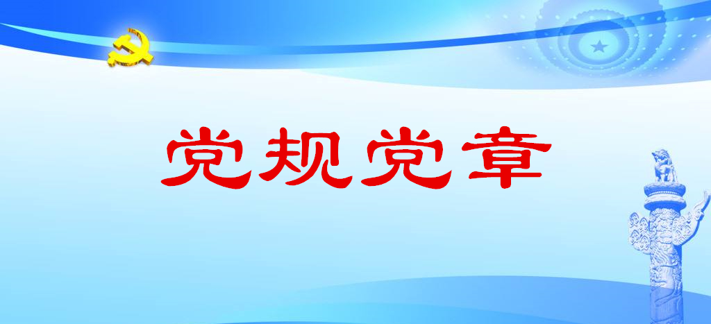 党规党章