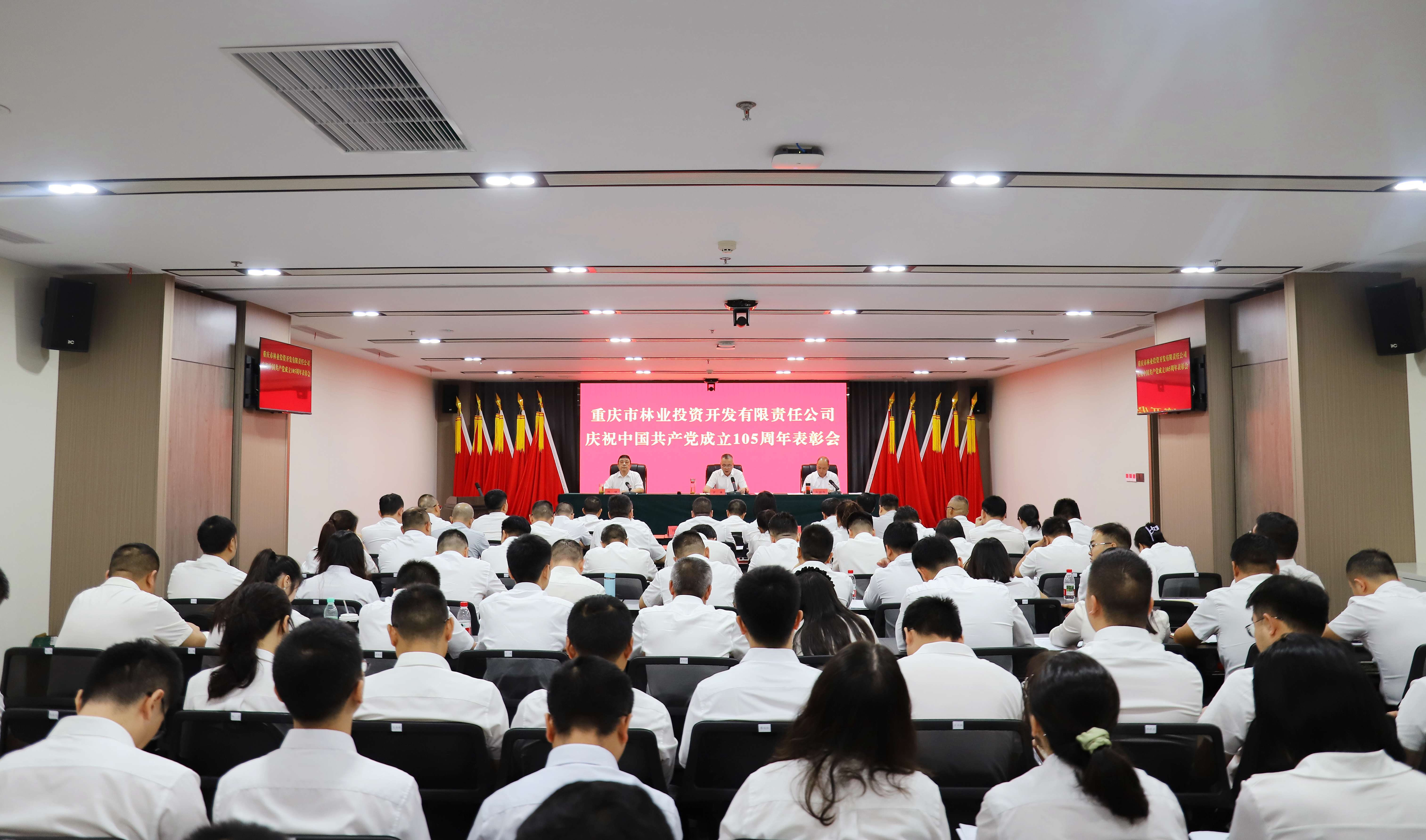 重庆林投公司开展庆祝中国共产党成立105周年...